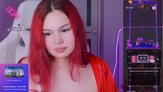 Snapshot of MissClarks chatting on March 20, 2025, 2:10 pm MissClarks online show from March 20, 2025, 2:10 pm