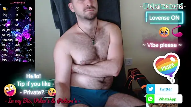 RealManHaveHairy online show from October 2, 2025, 2:57 pm
