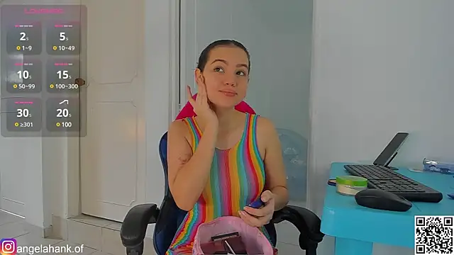 Angela hank2 online show from February 3, 2025, 1:08 pm