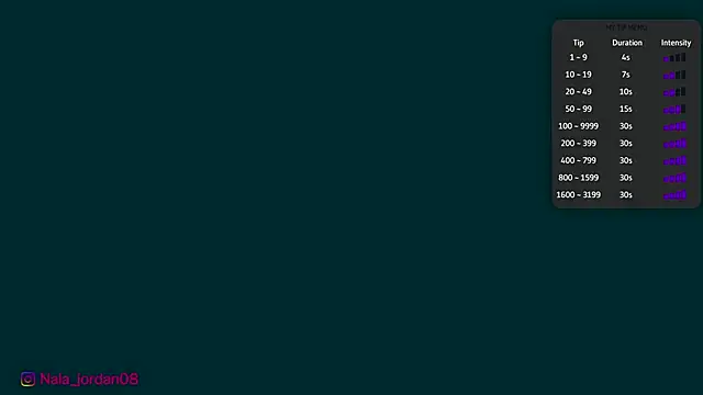 Nala j8 online show from March 27, 2026, 11:21 am