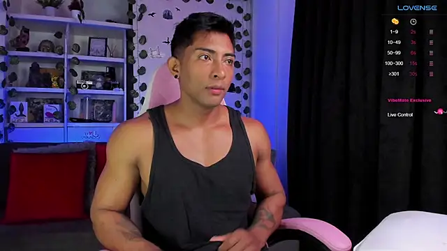 Couple muscle1 online show from January 13, 2025, 1:06 pm