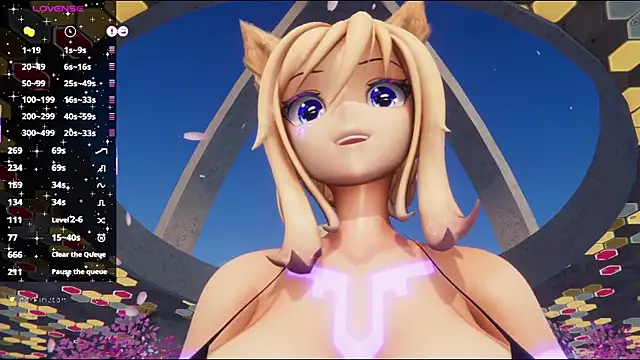 ElfieLove online show from October 1, 2025, 6:58 pm