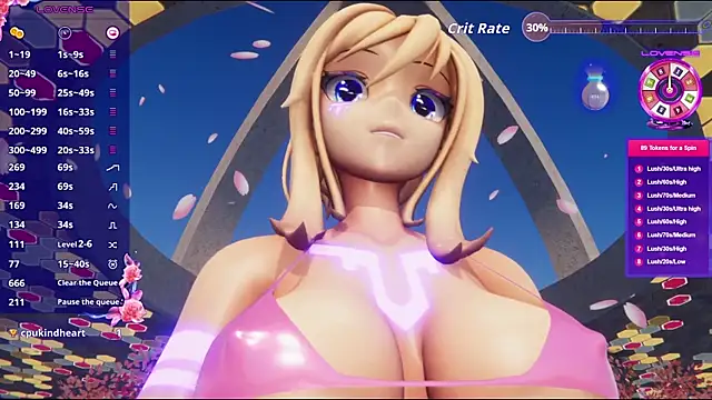 ElfieLove online show from April 11, 2026, 6:23 pm