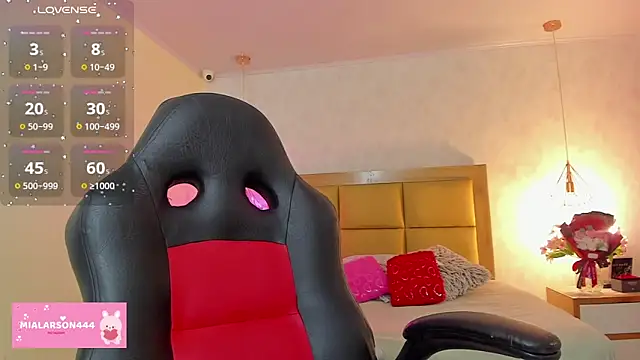 LARSONMIA online show from February 24, 2026, 12:36 pm