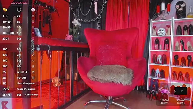 MistressAndre online show from May 16, 2026, 9:13 pm