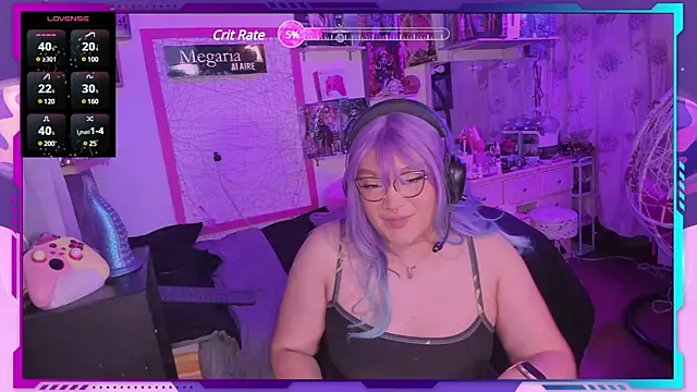 MegariaB online show from February 6, 2025, 3:59 am