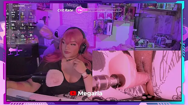 MegariaB online show from September 19, 2025, 3:30 am