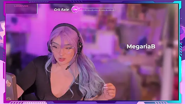 MegariaB online show from December 2, 2025, 4:07 am