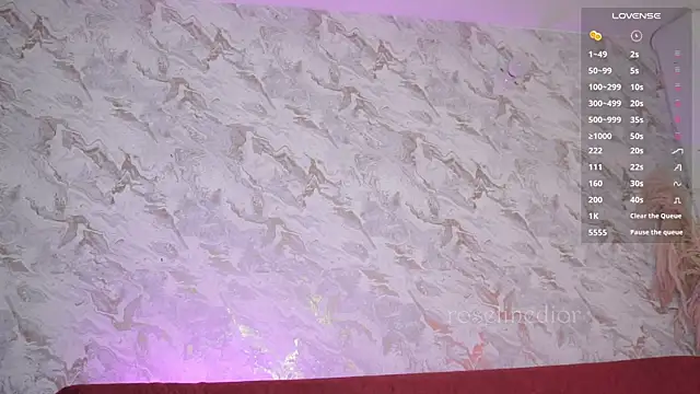 Snapshot of roselinedior chatting on November 29, 2025, 2:09 pm roselinedior online show from November 29, 2025, 2:09 pm