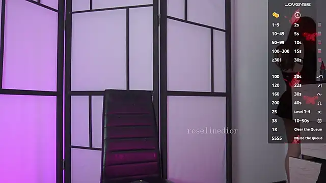 Snapshot of roselinedior chatting on February 14, 2026, 3:42 pm roselinedior online show from February 14, 2026, 3:42 pm