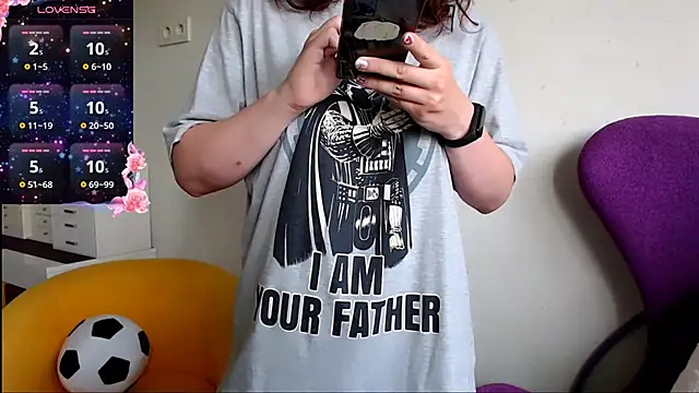Snapshot of vaders_daughter chatting on July 15, 2026, 6:07 am vaders daughter online show from July 15, 2026, 6:07 am