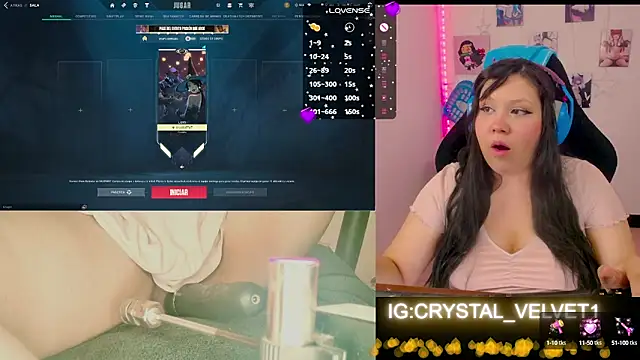 crystal7u7 online show from September 15, 2025, 8:42 pm