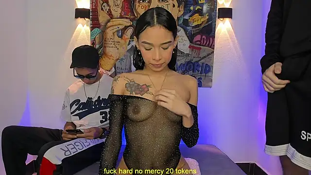 Threesome-no-mercy online show from October 6, 2025, 1:19 pm