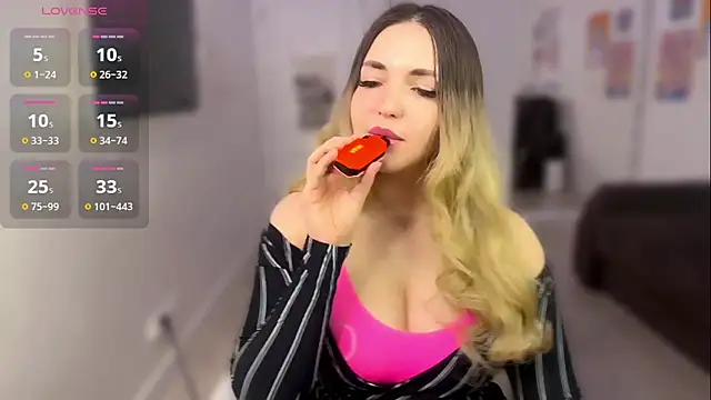 Snapshot of HoneySweetBee chatting on February 21, 2025, 1:11 am HoneySweetBee online show from February 21, 2025, 1:11 am