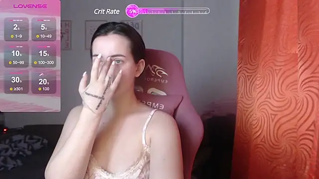 SweetieKendl online show from March 13, 2025, 8:37 am