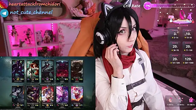 yourcutewaifu online show from September 28, 2025, 8:36 pm