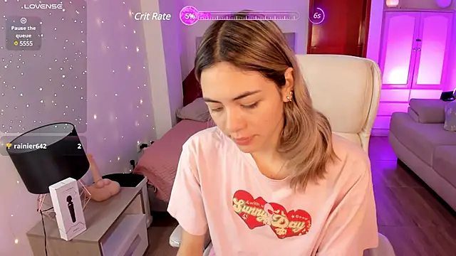 Snapshot of Nathaly-sky chatting on February 1, 2025, 10:48 am Nathaly-sky online show from February 1, 2025, 10:48 am