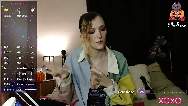 EllieeRose online show from October 31, 2025, 8:21 pm