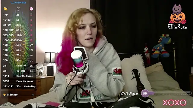 EllieeRose online show from January 9, 2026, 10:22 pm