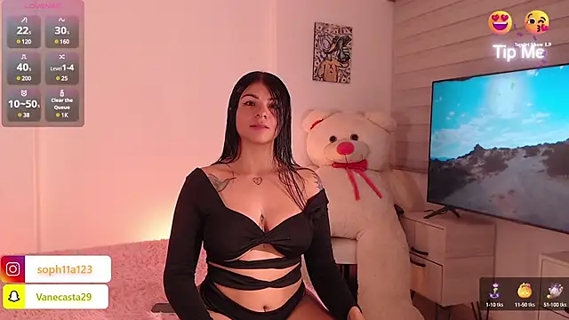 Snapshot of SophiaKarson chatting on January 28, 2025, 11:39 pm SophiaKarson online show from January 28, 2025, 11:39 pm