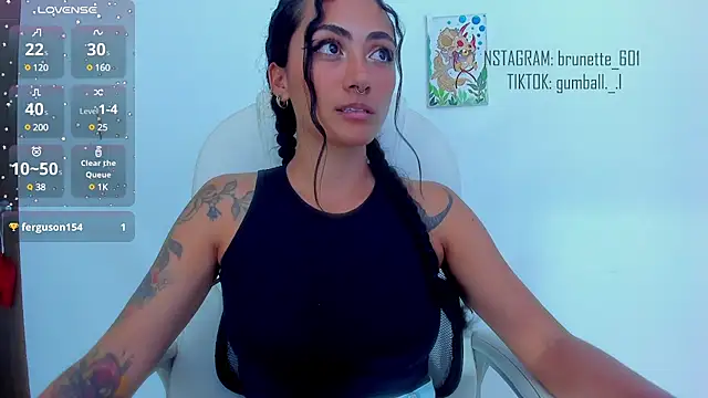 Snapshot of paula_brunette chatting on January 5, 2025, 1:45 am paula brunette online show from January 5, 2025, 1:45 am