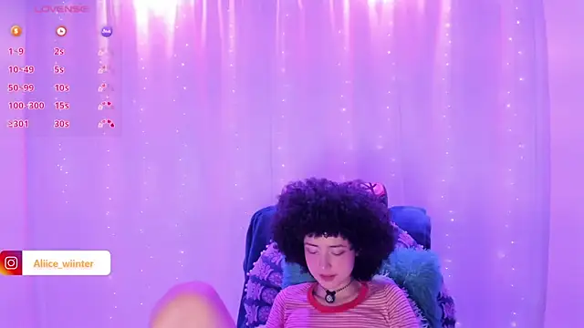 Snapshot of Alice_winter_ chatting on December 25, 2024, 7:56 pm Alice winter online show from December 25, 2024, 7:56 pm