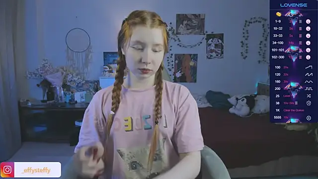 CallMeEffy1 online show from December 3, 2025, 7:34 pm