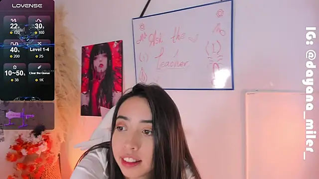 Snapshot of _dayana_miler chatting on January 22, 2025, 4:34 am dayana miler online show from January 22, 2025, 4:34 am