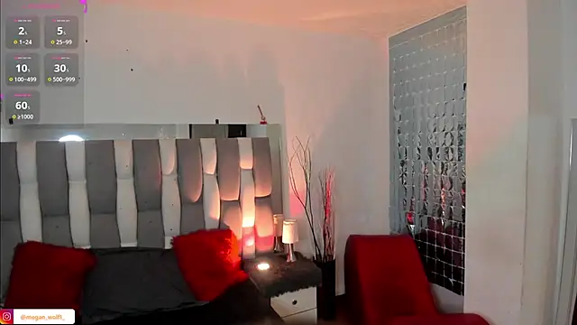 Snapshot of Megan_wolf1_ chatting on January 8, 2025, 10:48 am Megan wolf1  online show from January 8, 2025, 10:48 am