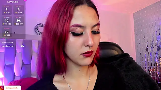 Snapshot of Megan_wolf1_ chatting on January 31, 2025, 7:29 am Megan wolf1  online show from January 31, 2025, 7:29 am