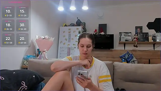 Girl alone home online show from March 21, 2026, 1:05 pm