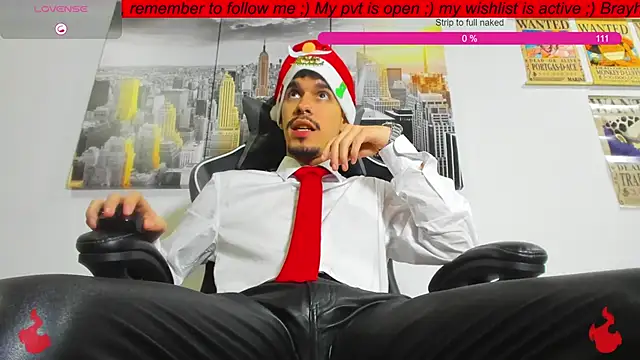 BRAYHAMBROWN online show from November 28, 2025, 10:45 pm