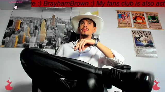 BRAYHAMBROWN online show from March 31, 2026, 9:04 pm