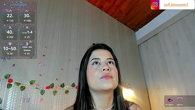 Sofi Blossom online show from July 10, 2026, 9:06 pm