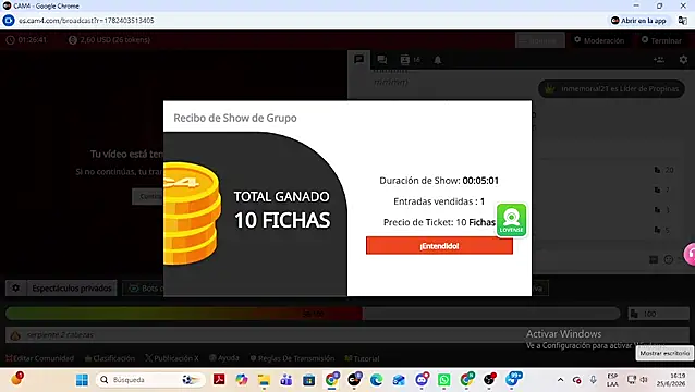 yazmin z com124 online show from June 25, 2026, 7:18 pm