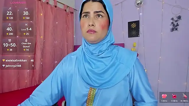 AishaAmin  online show from January 24, 2025, 3:55 pm