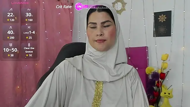 AishaAmin  online show from February 11, 2025, 12:05 pm