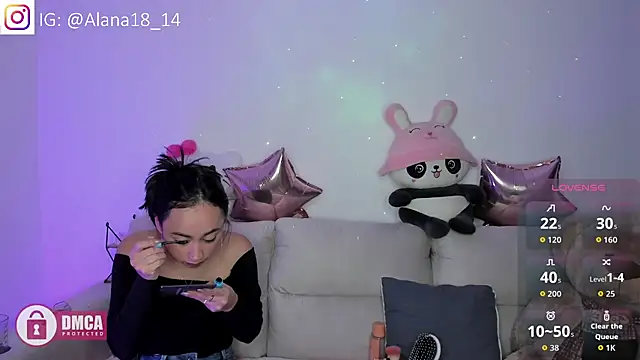 Snapshot of Alana_Pherson chatting on September 29, 2025, 12:16 am Alana Pherson online show from September 29, 2025, 12:16 am