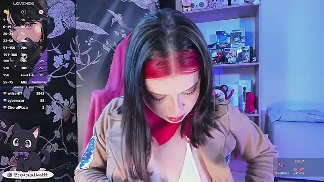 sensualkattt online show from March 9, 2025, 3:16 pm