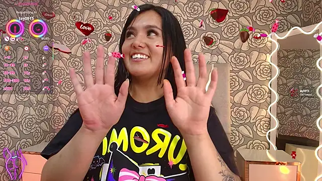 Snapshot of Mellani_tay chatting on January 31, 2025, 12:29 pm Mellani tay online show from January 31, 2025, 12:29 pm