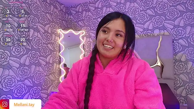 Snapshot of Mellani_tay chatting on March 10, 2025, 9:21 am Mellani tay online show from March 10, 2025, 9:21 am