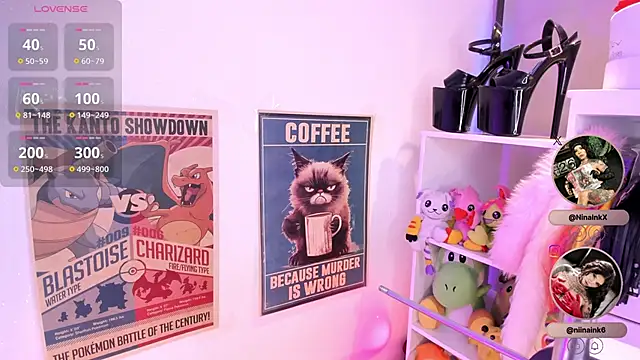 NinaInk online show from December 2, 2025, 12:43 pm