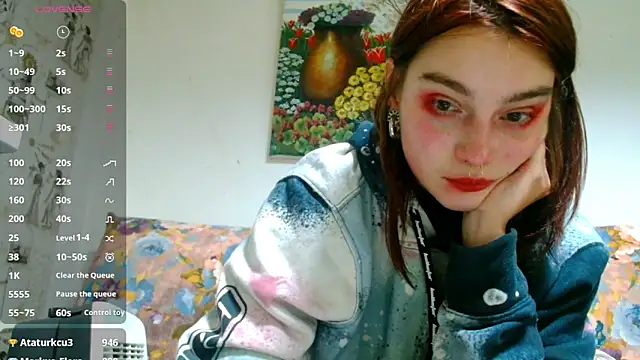 Snapshot of Sophie_Bell chatting on February 9, 2025, 7:09 pm Sophie Bell online show from February 9, 2025, 7:09 pm