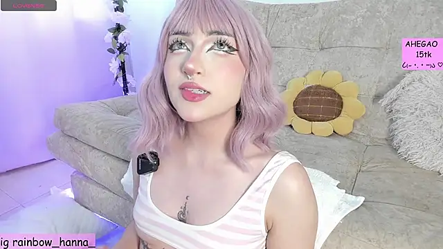 HannaRainbow  online show from February 22, 2025, 9:15 pm