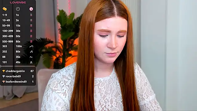 Freckle Diyana online show from February 2, 2025, 1:12 am