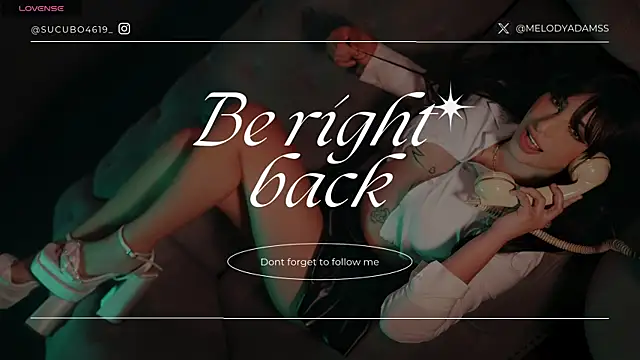 Snapshot of MelodyAdamss chatting on January 6, 2025, 12:16 am MelodyAdamss online show from January 6, 2025, 12:16 am