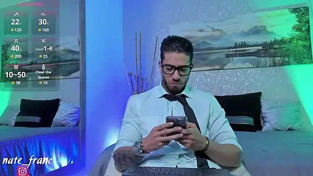 Snapshot of Nate_franco chatting on February 6, 2025, 4:42 am Nate franco online show from February 6, 2025, 4:42 am