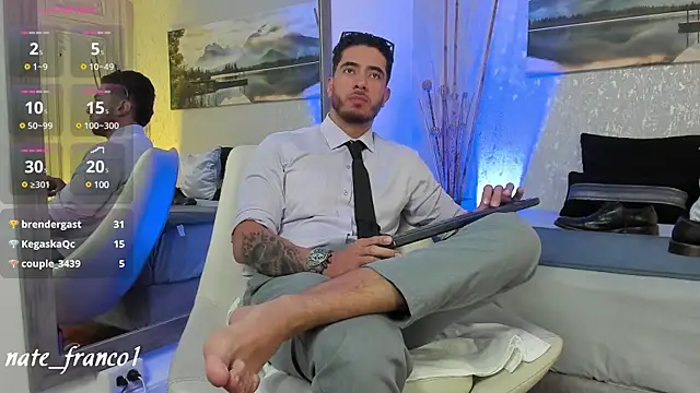 Snapshot of Nate_franco chatting on February 14, 2025, 8:42 am Nate franco online show from February 14, 2025, 8:42 am