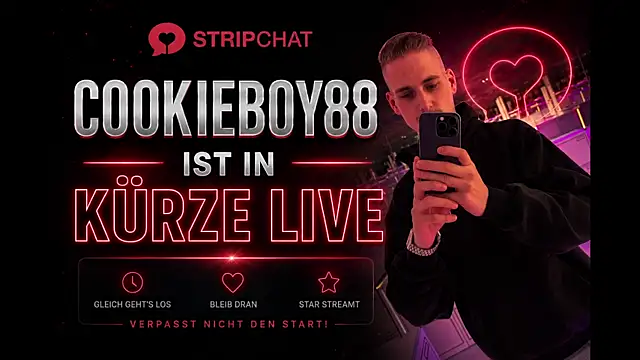Snapshot of Cookieboy88 chatting on June 18, 2026, 11:58 am Cookieboy88 online show from June 18, 2026, 11:58 am