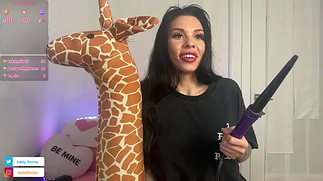 Snapshot of NattyFierros chatting on March 10, 2025, 11:42 am NattyFierros online show from March 10, 2025, 11:42 am